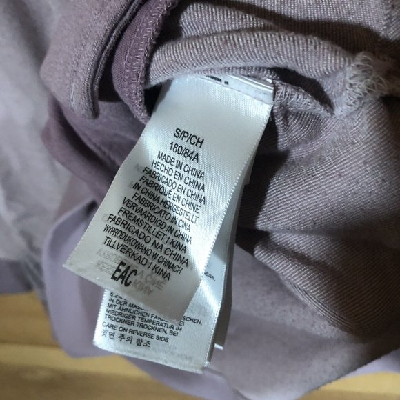 Marmot Oversize Crewneck Pullover Front Pockets Sweater Womens Size Small Mauve - Picture 6 of 11